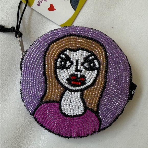 Elisa Bloom Accessories - Elissa Bloom TE21172 Beaded Key and Coin Purse